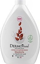 Крем-мыло "Масло карите и миндаль" - Dermomed Cream Soap Karite and Almond (запасной блок) — фото N1