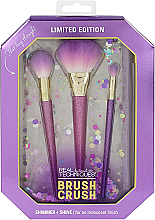 Духи, Парфюмерия, косметика Набор кистей для макияжа - Real Techniques Brush Crush Shimmer & shine Set