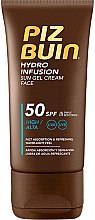 Сонцезахисний крем-гель для обличчя - Piz Buin Hydro Infusion Sun Gel Cream Face SPF50 — фото N1