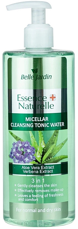 Мицеллярный очищающий тоник "Экстракт Алоэ + Вербена" - Belle Jardin Essense Naturelle — фото N1