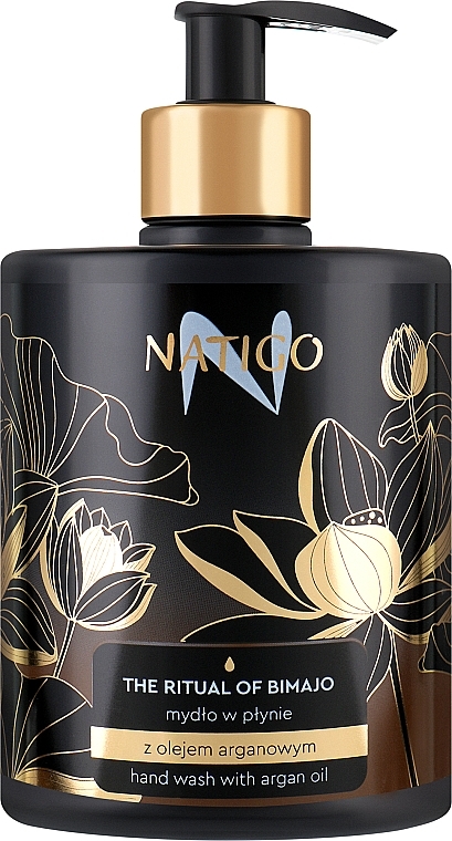 Парфюмированное жидкое мыло с аргановым маслом - Natigo The Ritual Of Bimajo  — фото N1