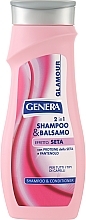 Духи, Парфюмерия, косметика Шампунь-бальзам 2 в 1 - Genera Glamour 2 in 1 Shampoo & Balsamo
