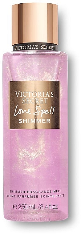 Парфумований спрей для тіла - Victoria's Secret Love Spell Shimmer Fragranse Mist — фото N1