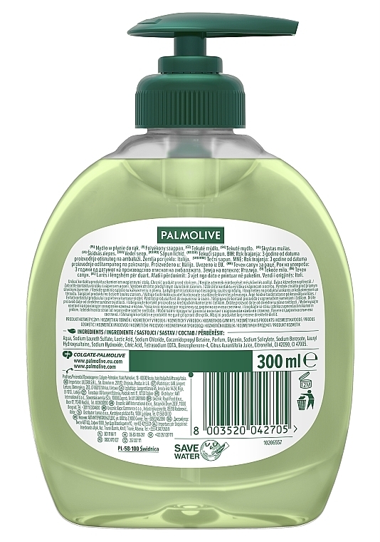 Жидкое мыло для рук антибактериальное "Нейтрализатор запахов для кухни" с экстрактом лайма - Palmolive Kitchen Odor Neutralizing — фото N2