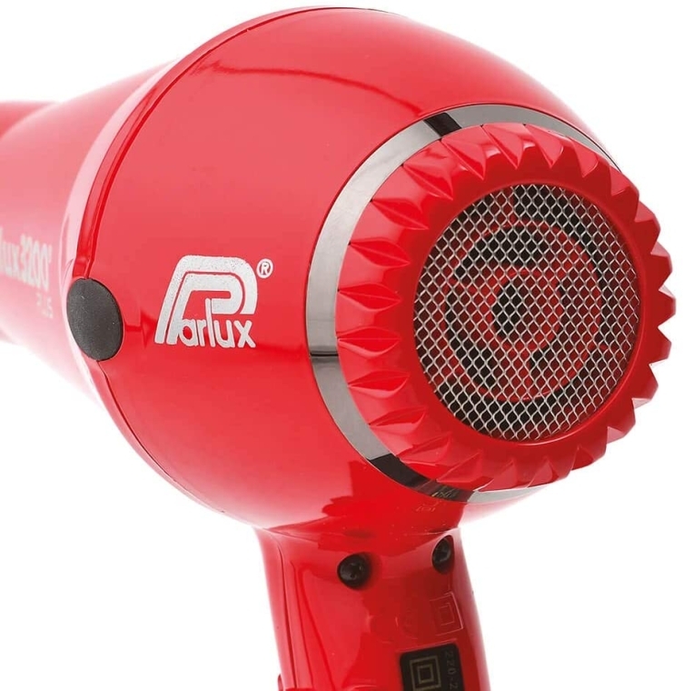 Фен для волос, 3200, красный - Parlux Plus — фото N2