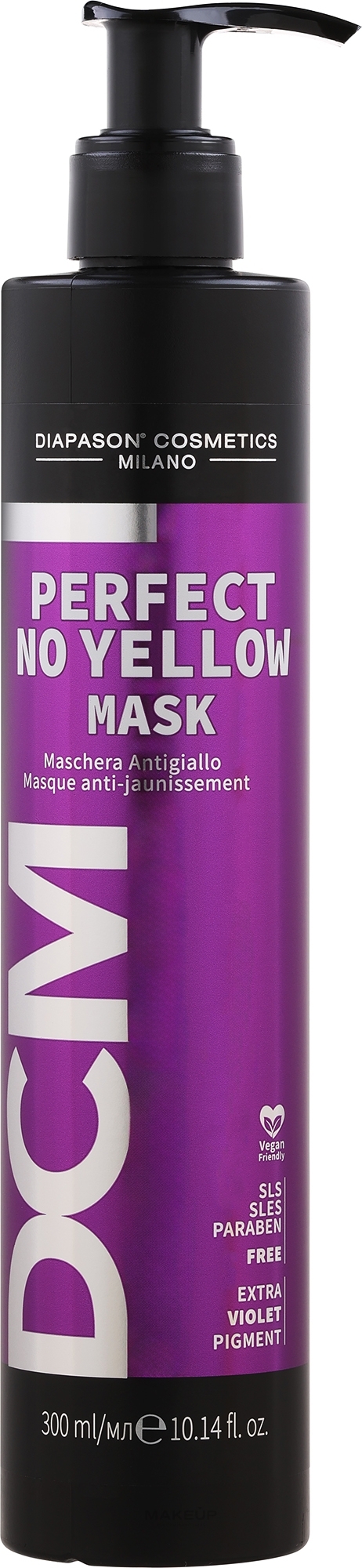 Антижелтая маска для волос - DCM Perfect No Yellow mask — фото 300ml