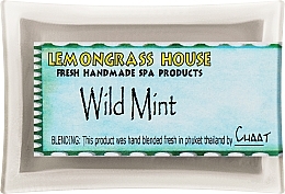 Духи, Парфюмерия, косметика Мыло "Дикая мята" - Lemongrass House Wild Mint Soap