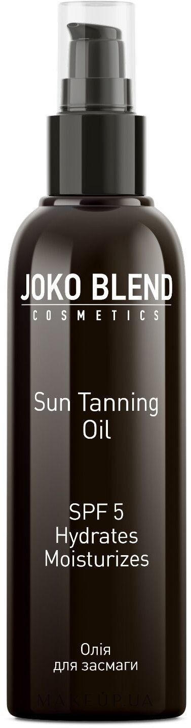 Олія для засмаги - Joko Blend Sun Tanning Oil SPF5 — фото 100ml