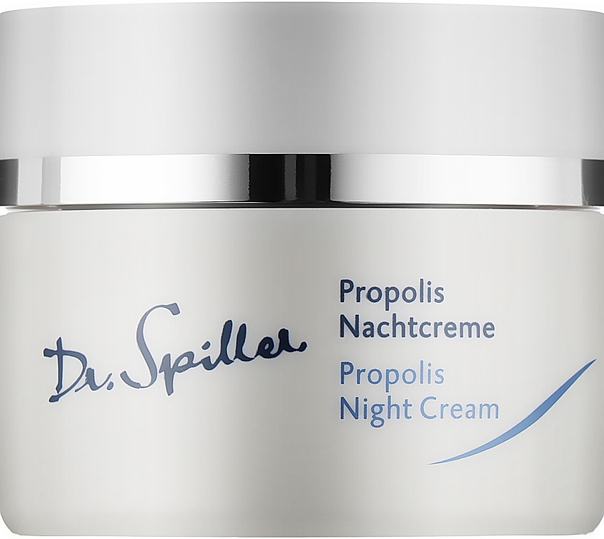Ночной крем для молодой проблемной кожи с прополисом - Dr. Spiller Propolis Night Cream