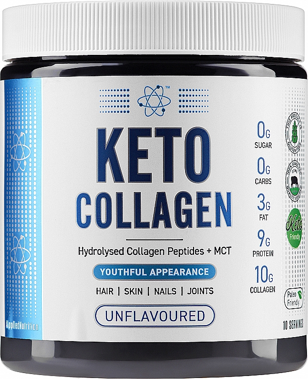 Пищевая добавка "Коллагеновые пептиды" - Applied Nutrition Keto Collagen Unflavoured — фото N1