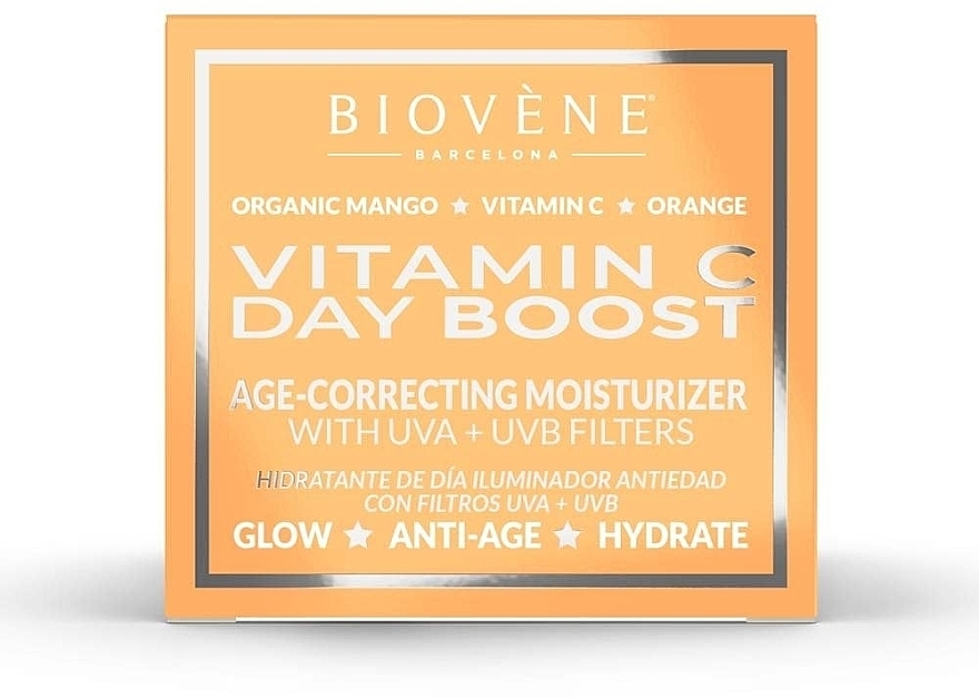 Антивозрастной увлажняющий крем для лица с витамином С - Biovene Vitamin C Day Boost Age-correcting Moisturizer — фото N3