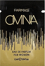 Farmasi Omnia - Парфюмированная вода (пробник) — фото N2