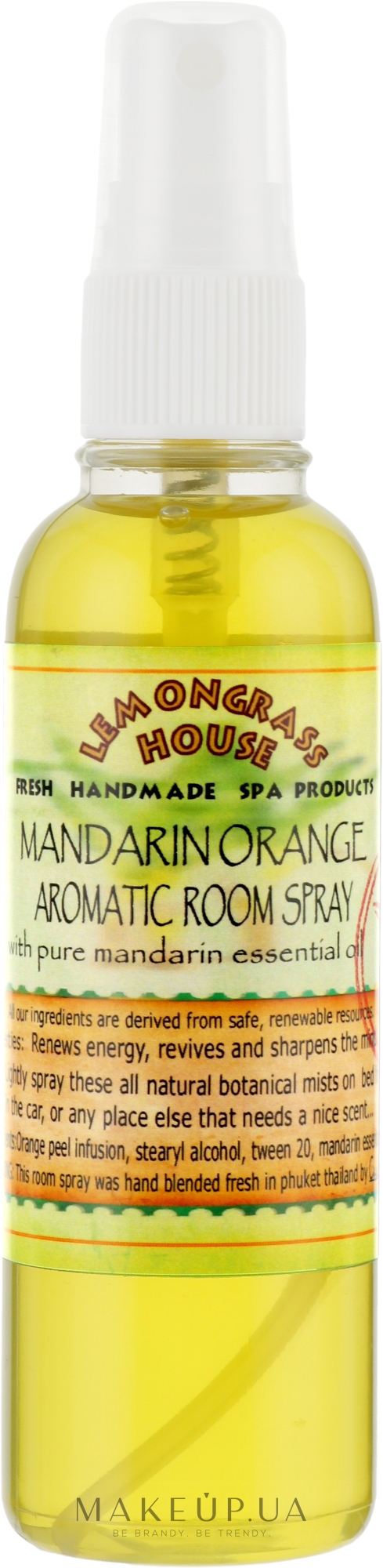 Ароматический спрей для дома "Мандарин" - Lemongrass House Mandarin Orange Aromaticroom Spray — фото 120ml