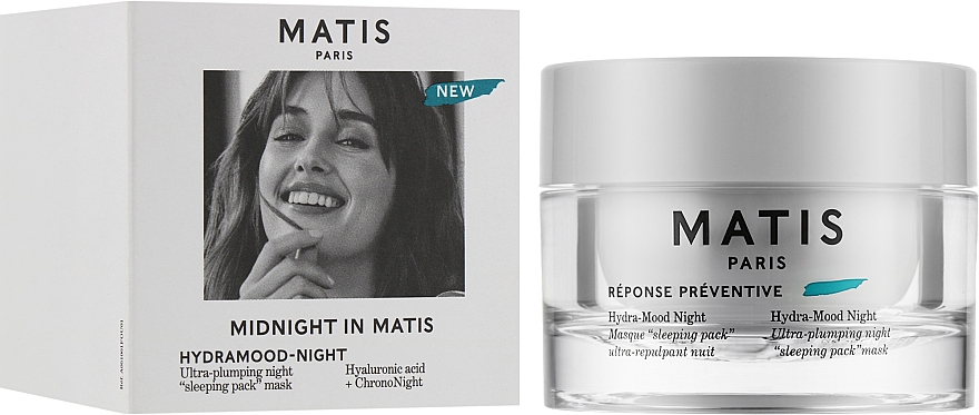 Нічна маска-ліфтинг - Matis Reponse Preventive Hydramood Night Mask — фото N2