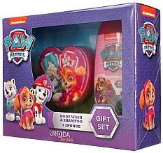 Парфумерія, косметика Набір - Uroda For Kids Paw Patrol Girl (sh/gel/250ml + sponge)