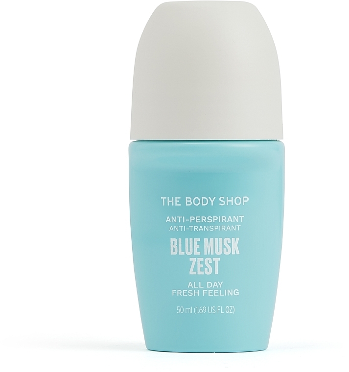 Антиперспірант BLUE MUSK ZEST - The Body Shop Blue Musk Zest — фото N1
