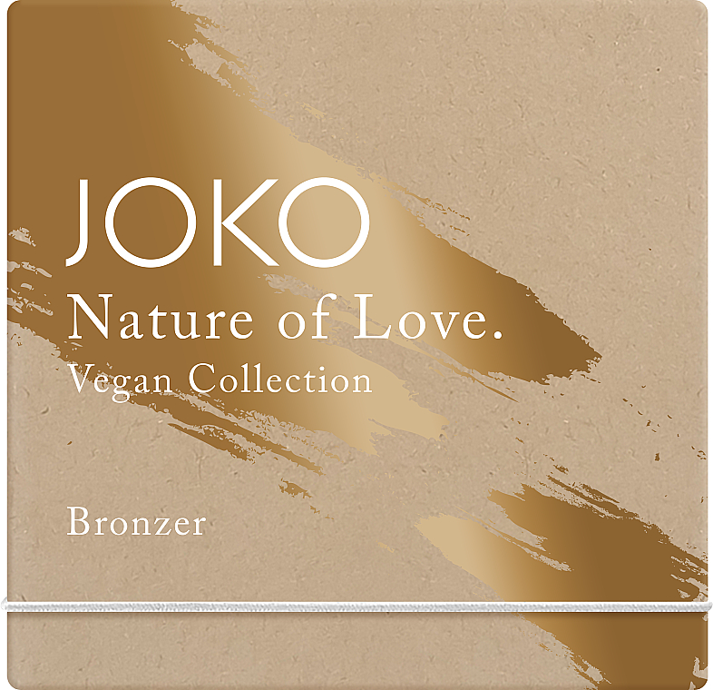 Бронзер для лица - JOKO Nature of Love Vegan Collection Bronzer