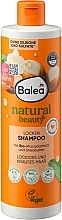 Шампунь для волос с органическим маслом макадамии и маслом ши - Balea Natural Beauty Shampoo Organic Macadamia Oil And Shea Butter — фото N1