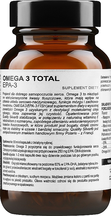 Харчова добавка "Омега-3" - BiosLine Principium Epa 3 Fish EPA + DHA — фото N2