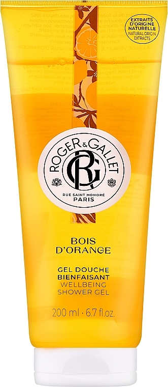 Roger&Gallet Bois D'Orange Wellbeing Shower Gel - Гель для душа — фото N1