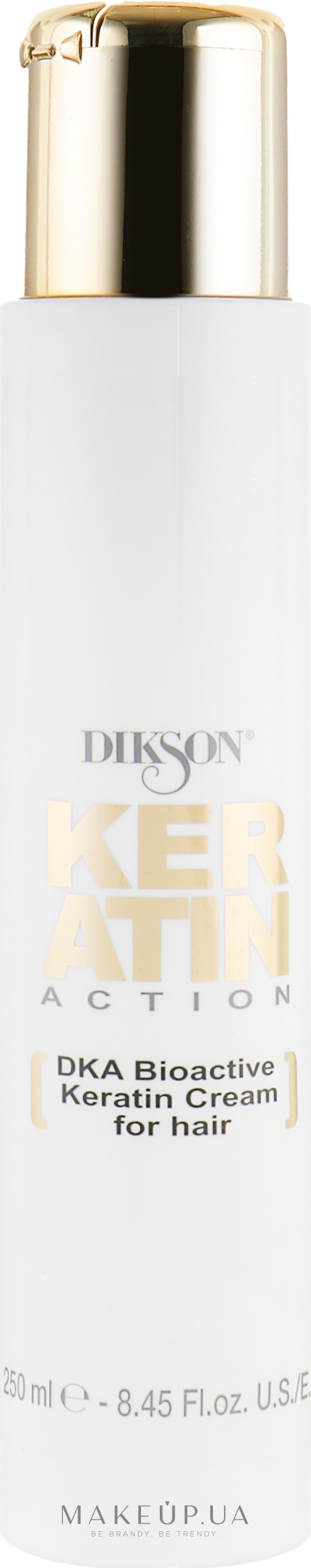 Биоактивный кератиновый крем - Dikson Keratin DKA Bioactive Cream — фото 250ml