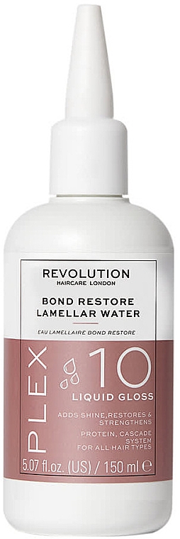 Ламеллярная вода для волос - Revolution Haircare Plex 10 Bond Restore Lamellar Water — фото N1