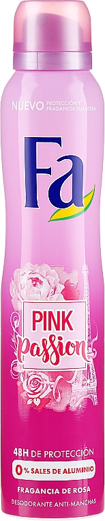 Дезодорант-спрей - Fa Pink Passion Deodorant — фото N1