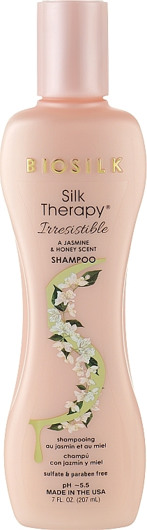 Шампунь шелковая терапия с ароматом жасмина и меда - Biosilk Silk Therapy Irresistible Shampoo — фото N1