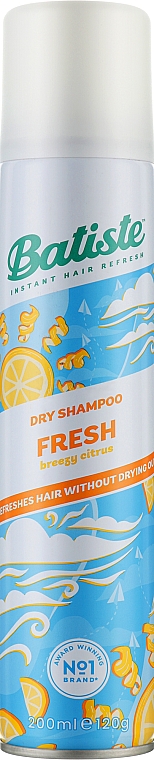 Сухой шампунь - Batiste Dry Shampoo Cool and Crisp Fresh