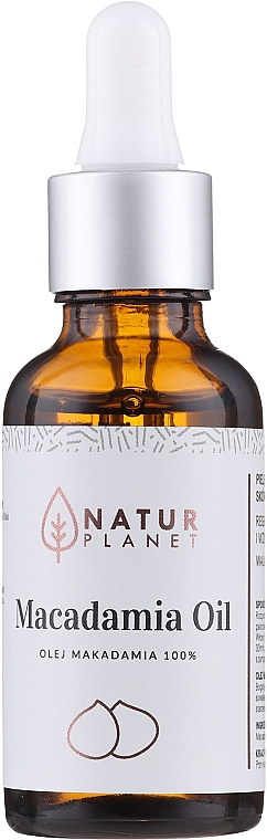 Масло макадамии - Natur Planet Macadamia Oil 100% — фото N3