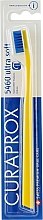 Парфумерія, косметика Зубна щітка CS 5460 "Ultra Soft", D 0,10 мм, жовта, синя щетина - Curaprox