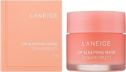 Нічна маска для губ з екстрактом грейпфрута - Laneige Lip Sleeping Mask Grapefruit — фото N4