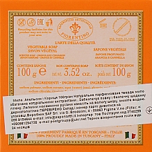 Натуральне мило "Апельсин і кориця" - Saponificio Artigianale Fiorentino Orange & Cinnamon Soap — фото N3