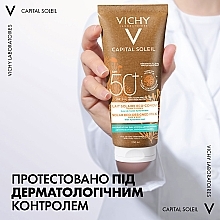 Солнцезащитное увлажняющее молочко для кожи лица и тела - Vichy Capital Soleil Solar Eco-Designed Milk SPF 50+ — фото N5