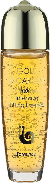 Эссенция для лица с муцином королевской улитки - FarmStay Gold Escargot Noblesse Intensive Lifting Essence — фото N1