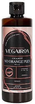 Шампунь для нейтрализации оранжевого тона волос - Vegairoa No Orange Plex Shampoo — фото N1
