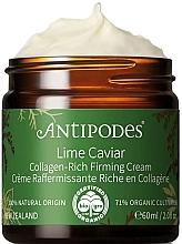 Зміцнювальний крем для обличчя - Antipodes Lime Caviar Collagen-Rich Firming Cream — фото N1