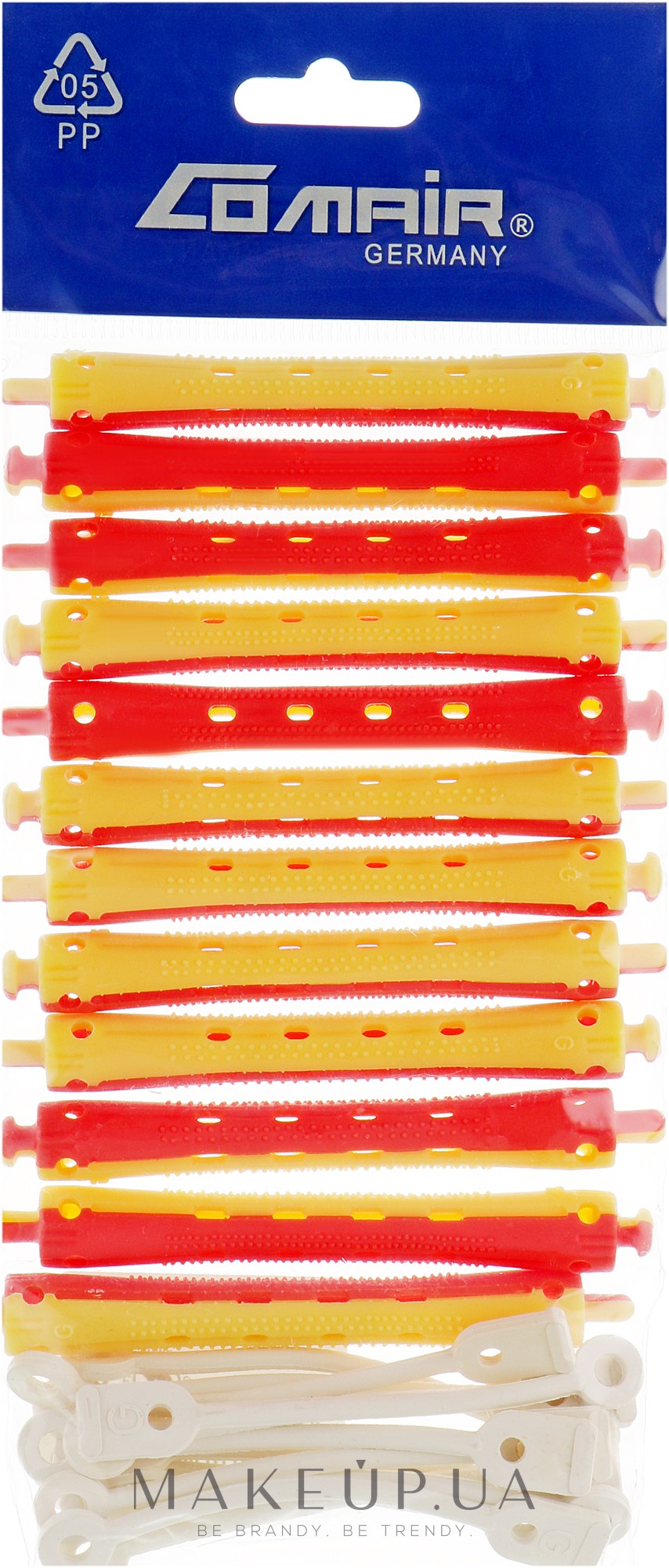 Бигуди для холодной завивки, жёлто-красные, d9 - Comair — фото 12шт