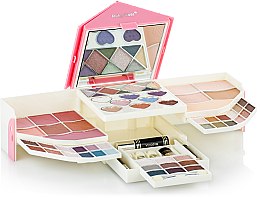 Парфумерія, косметика УЦІНКА! Набір для макіяжу, HB-2507 - Ruby Rose Deluxe Beauty Cosmetic Kit *