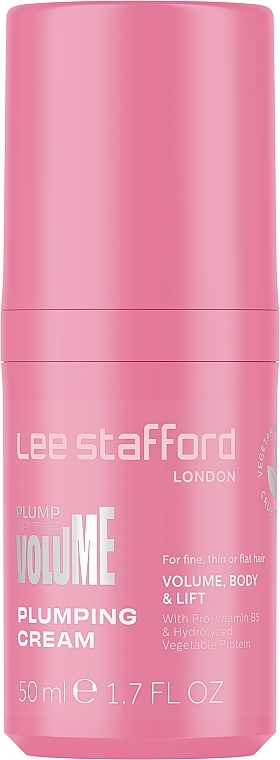 Крем для придания объема волосам - Lee Stafford Plump Up The Volume Plumping Cream — фото N1