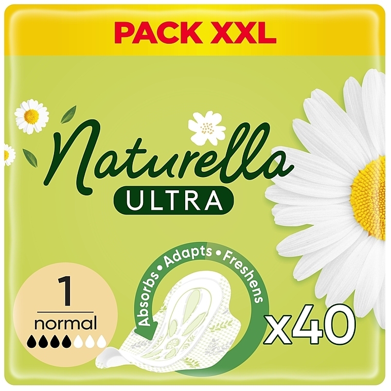 Гігієнічні прокладки, 40 шт - Naturella Ultra Normal — фото N1