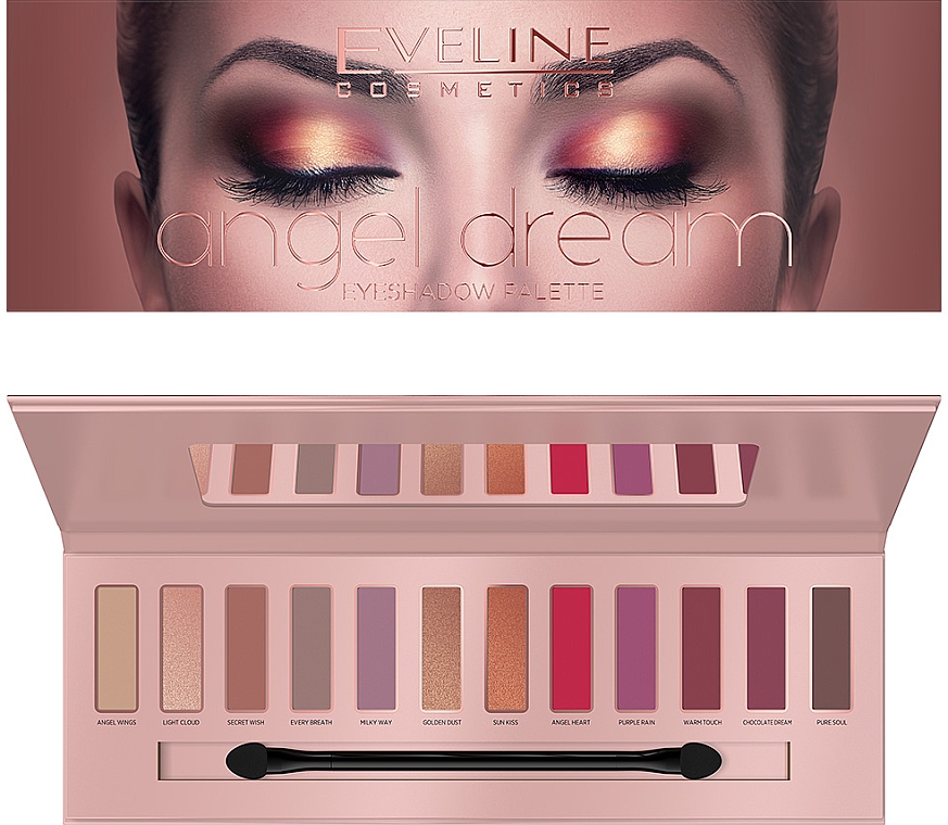 Палетка теней для век - Eveline Cosmetics Angel Dream — фото N1