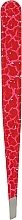Парфумерія, косметика Пінцет для брів, 1108, червоно-рожевий - Merci