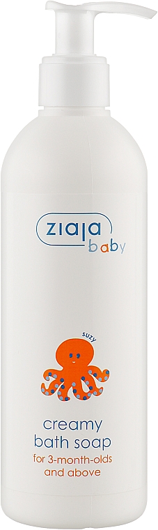Кремовое мыло для детей - Ziaja Ziajka Creamy Bath Soap — фото N1