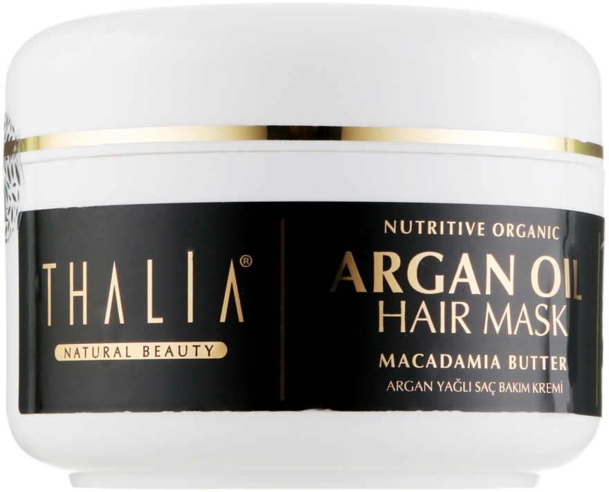 Живильна маска з олією арганії для волосся - Thalia Anti Hair Loss Mask — фото N1