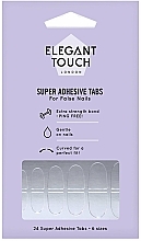 Парфумерія, косметика Суперазгезивні наклейки для нігтів - Elegant Touch Super Adhesive Tabs