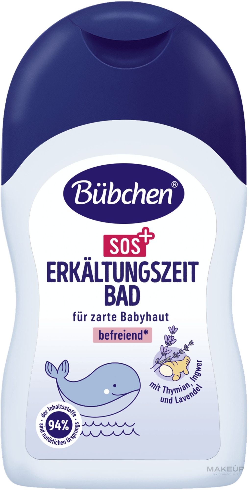 Засіб для ванни в холод пору року - Bubchen Sos — фото 150ml