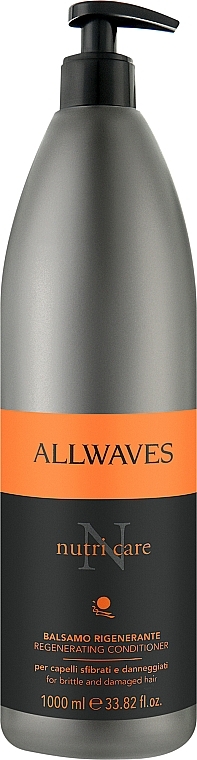 Кондиционер для поврежденных волос - Allwaves Nutri Care Regenerating conditioner  — фото N2