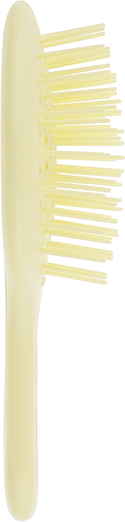 Расческа для волос, светло-желтая - Janeke Superbrush Mini — фото N3