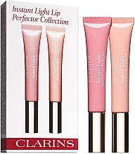 Духи, Парфюмерия, косметика Набор - Clarins Instant Light Lip Perfector Set (2 x lipgloss/12ml)